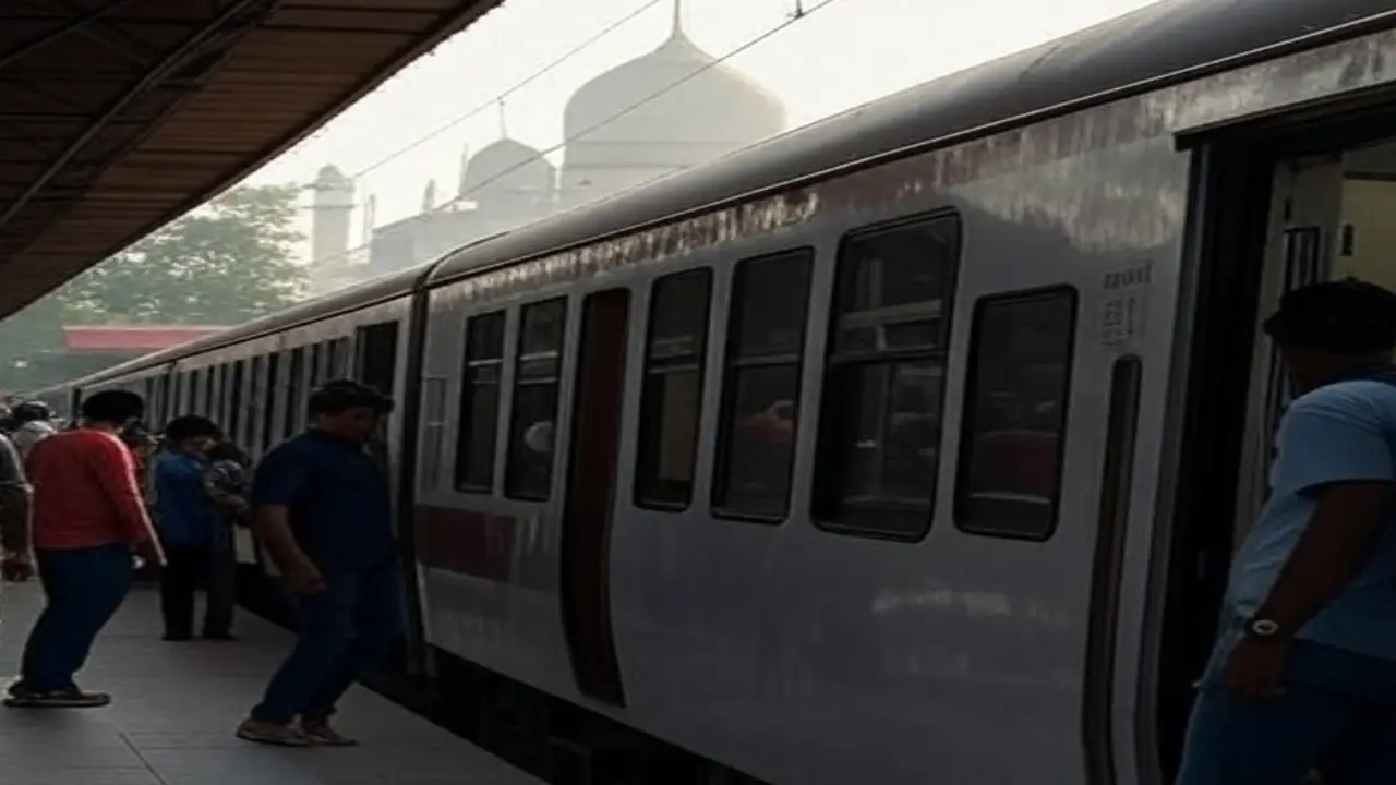 Smuggling Through Train, Demo Image (Source; Grok)