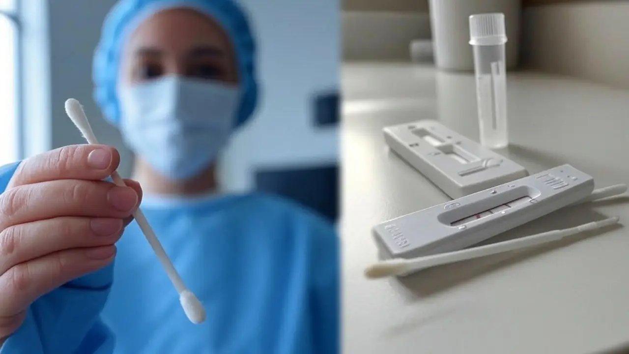 COVID-19 News Today;; Covid Test (Source; Grok)