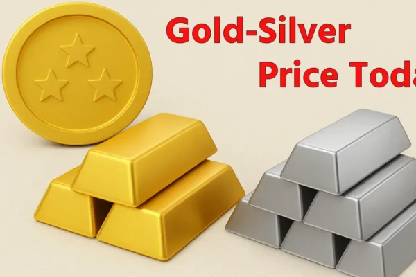 Gold-Silver Price Today: सोना महंगा हुआ या सस्ता? चांदी का क्या है भाव? देखें आज की कीमतें Gold-Silver Price Today (Source; AI generated)