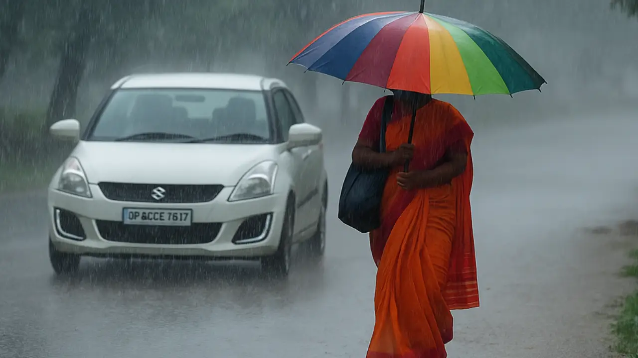 Uttar Pradesh Monsoon 2025: बारिश से गर्मी से मिली राहत, यूपी में फिर रंग बदलेगा मौसम; पढ़ें अपने जिले का हाल Uttar Pradesh Monsoon 2025, (Source; openai)