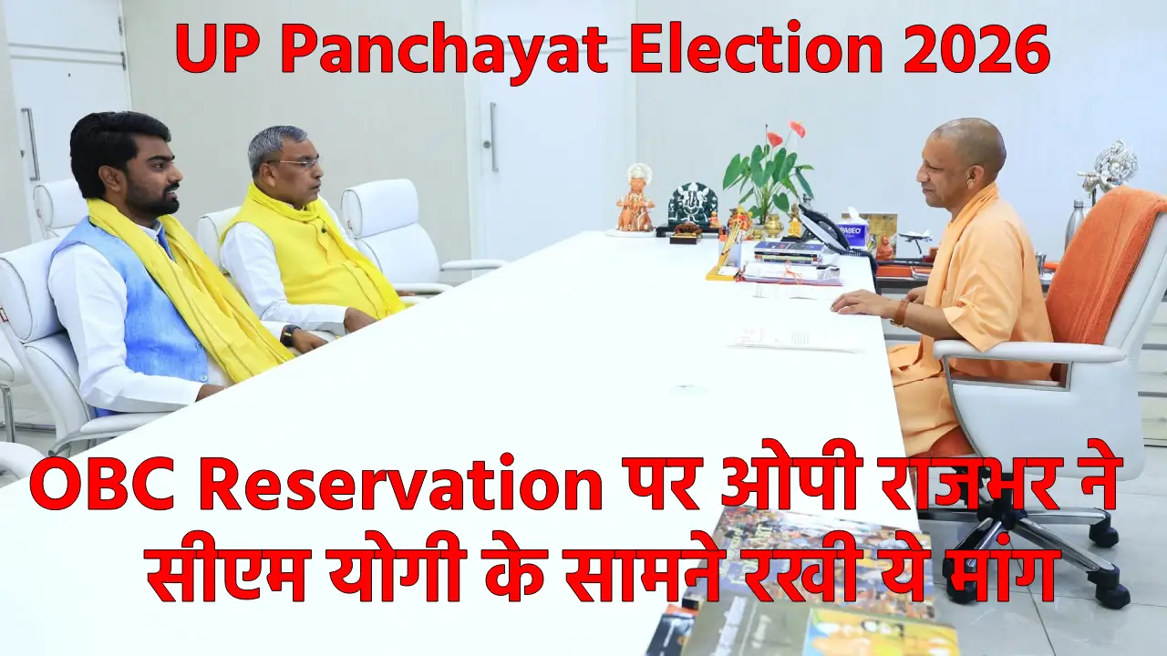 UP Panchayat Election 2026: OBC आरक्षण पर ओपी राजभर की मांग ( Source; @oprajbhar 'X' Handle)