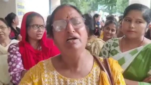 शिक्षकों को मारना चाहती सरकार- शिक्षिका प्रीतिजा गुप्ता (Source; Social Media)