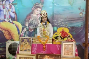 कथा वाचिका किशोरी सुरभि वशिष्ठ (Source; Batkahi)