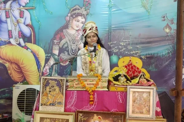 कथा वाचिका किशोरी सुरभि वशिष्ठ (Source; Batkahi)